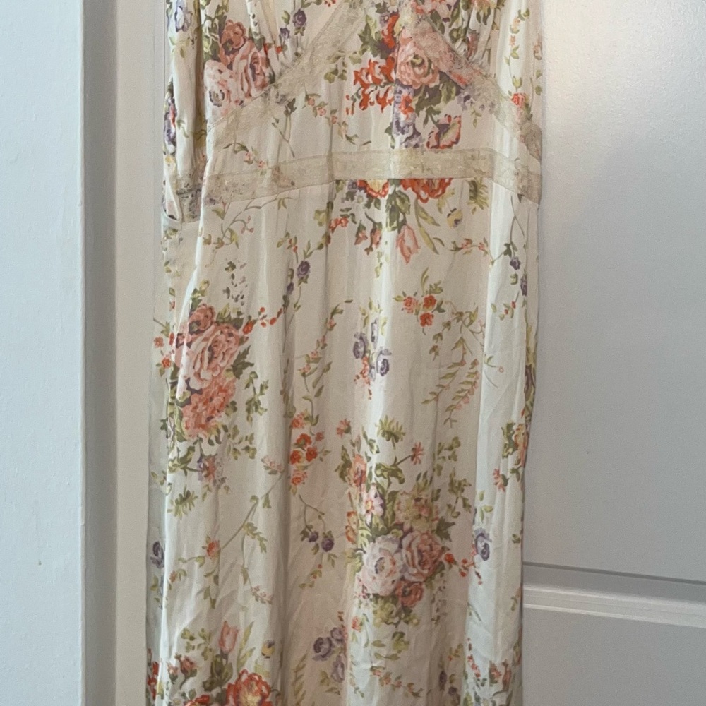 LC Lauren Conrad Floral Smocked Dress